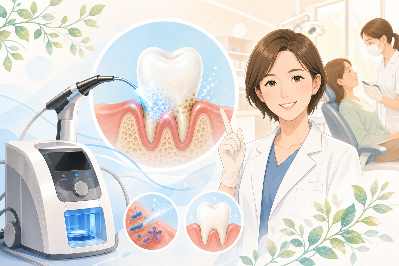 歯周病治療のイノベーション「ブルーラジカル」とは？世田谷区の歯科が解説